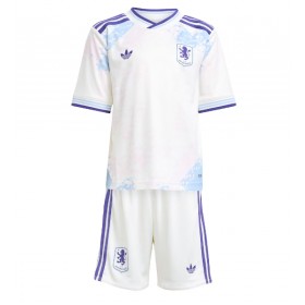 Dětské fotbalový komplet Aston Villa Tretí košile 2025-26 Krátkým Rukávem